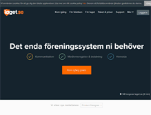 Tablet Screenshot of laget.se